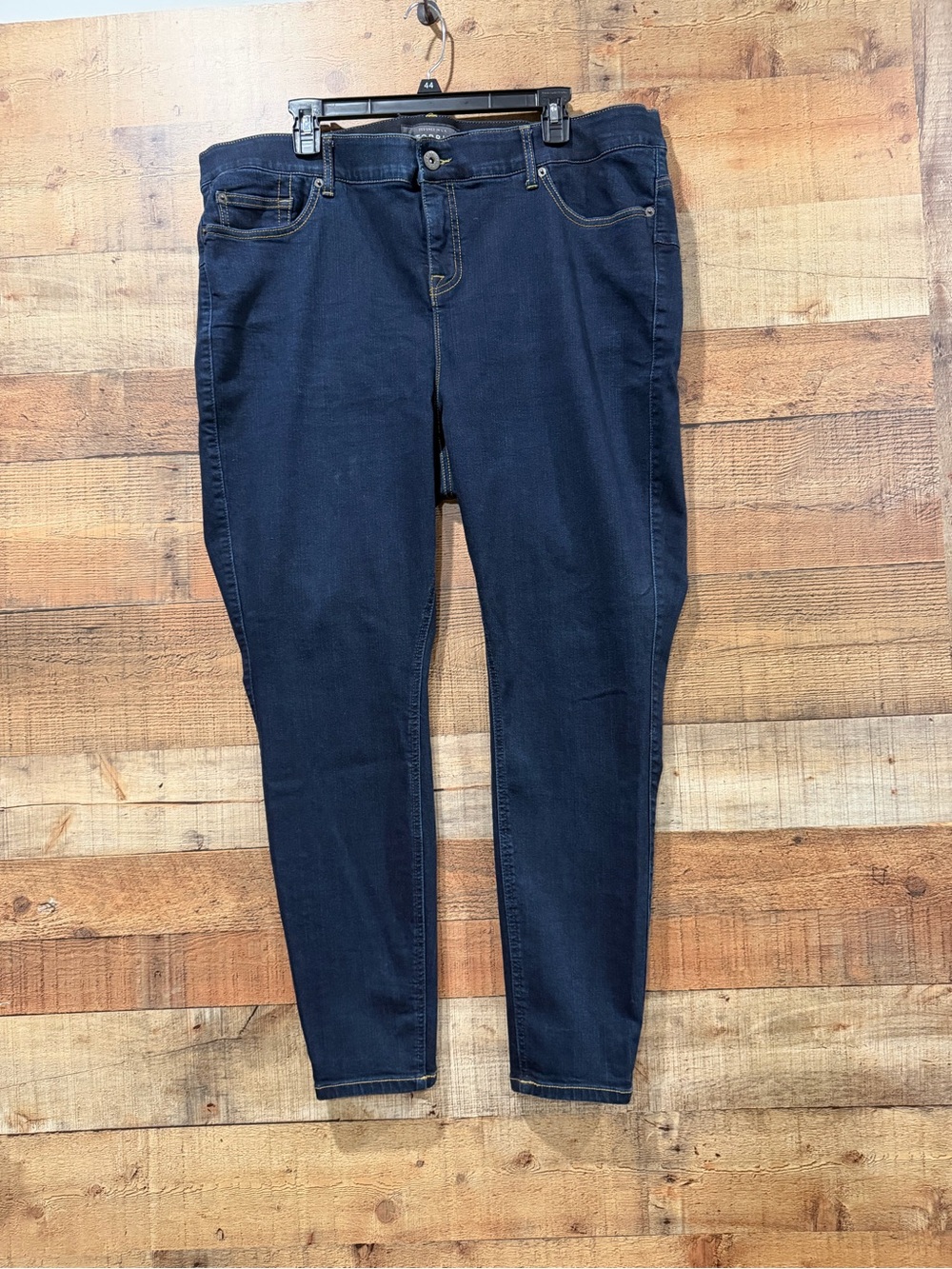 torrid Shaping Dark Blue Bombshell Skinny Stretch Jeans Size 22R